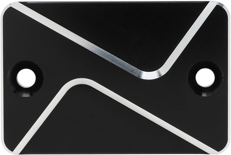 BAOUFF Front Brake Fluid Reservoir Cover for Hawk 250,CNC Motorcycle Cylinder Pump Guard for Hawk250/Hawk 250cc - Black - Image 2